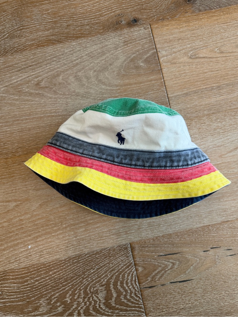 Vintage Polo Ralph Lauren Bucket Hat Stripes